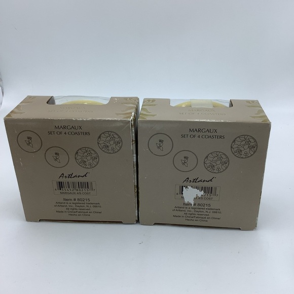 Eight Artland Margaux Ceramic Coasters - Picture 11 of 12